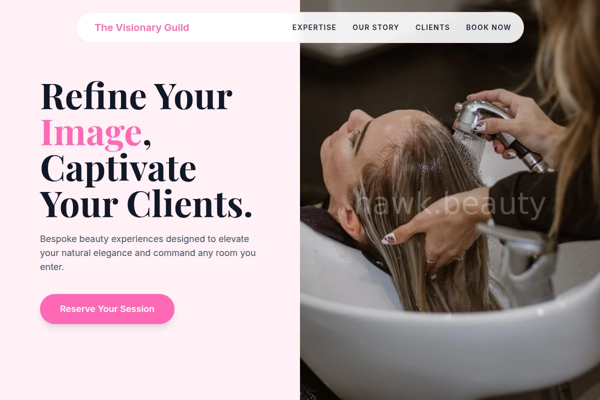 Minimal Beauty Salon