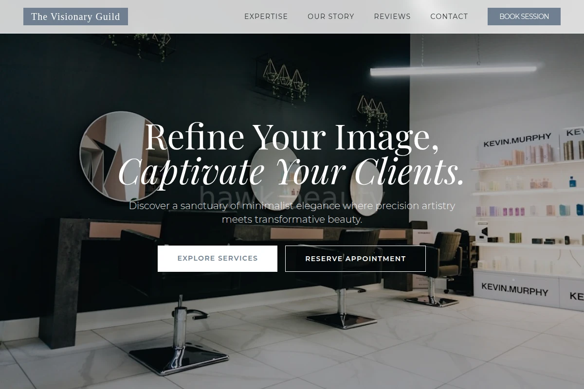 Minimal Beauty Salon